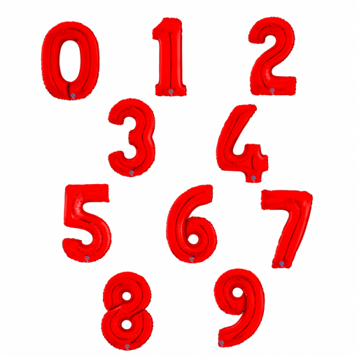 Sortido Balões Foil 66cm Vermelho