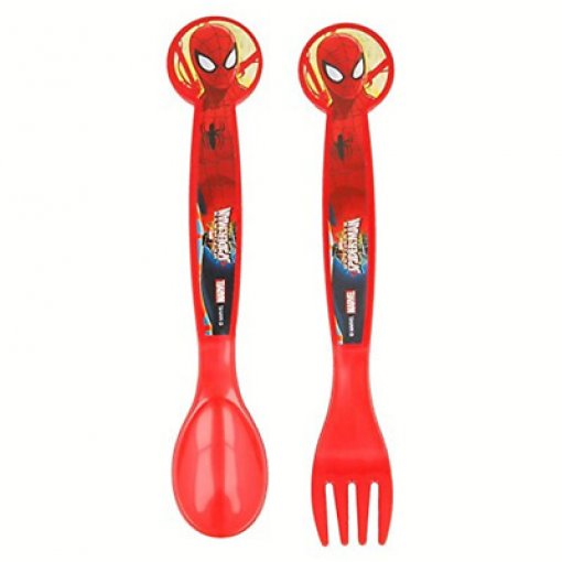 Conjunto 2 Talheres Sipder-Man (Homem-Aranha)