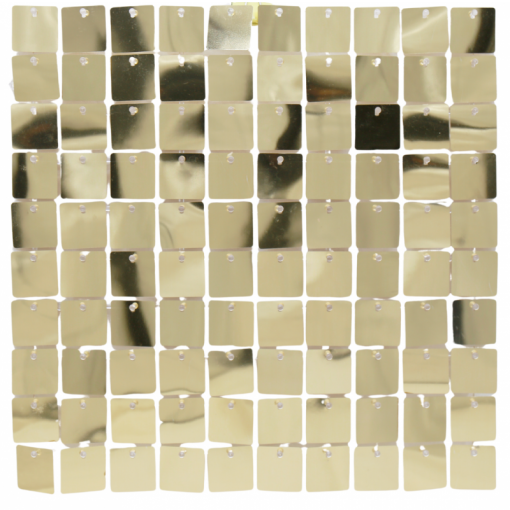 Painel Shimmer Wall 30x30cm Dourado Branco