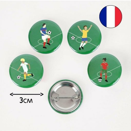 4 Crachás Futebol