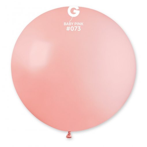 1 Balão latex 31'' (80cm) cor Baby Pink #073 - G30