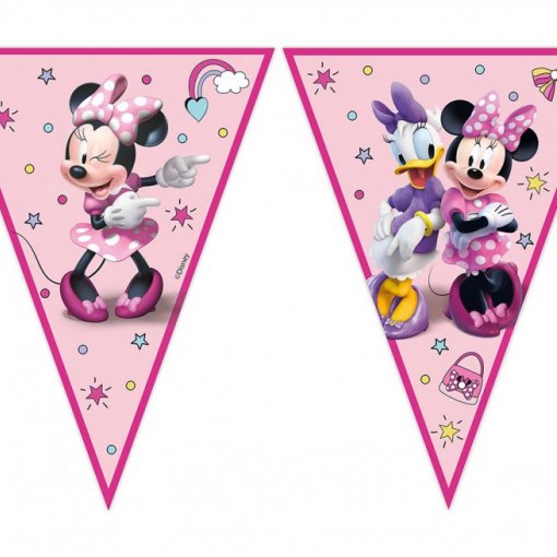 Bandeira Triângulo Minnie Junior