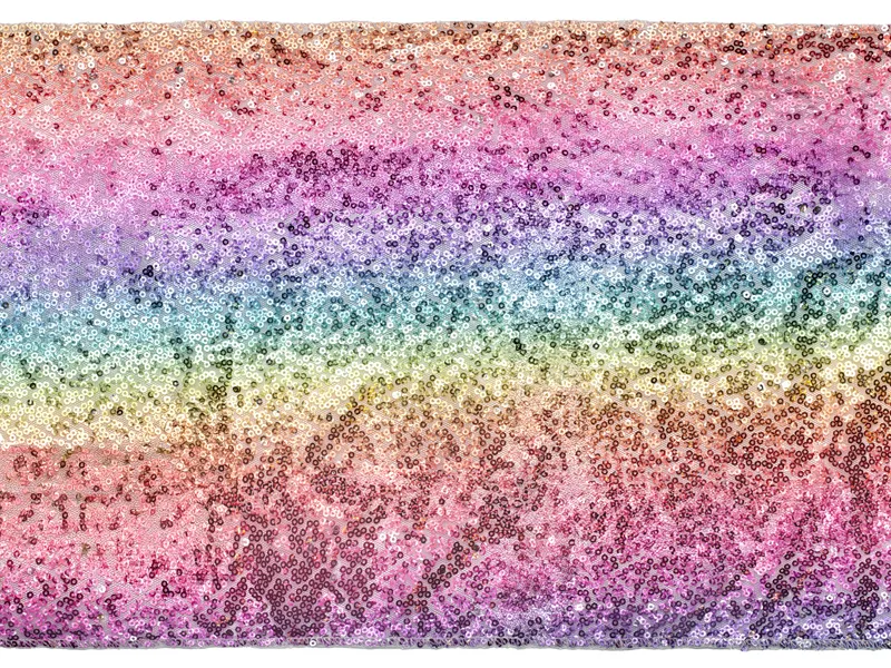 Corredor de mesa 0,3x5m lantejoulas Colorido