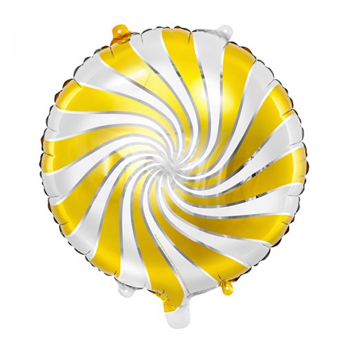 Balão Foil 35cm Candy Dourado