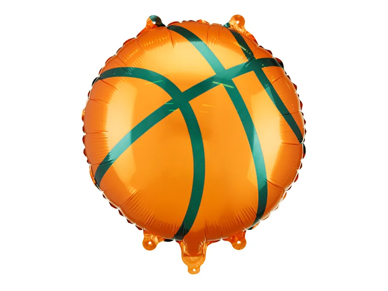 Balão Foil 35cm Bola de Basquetebol
