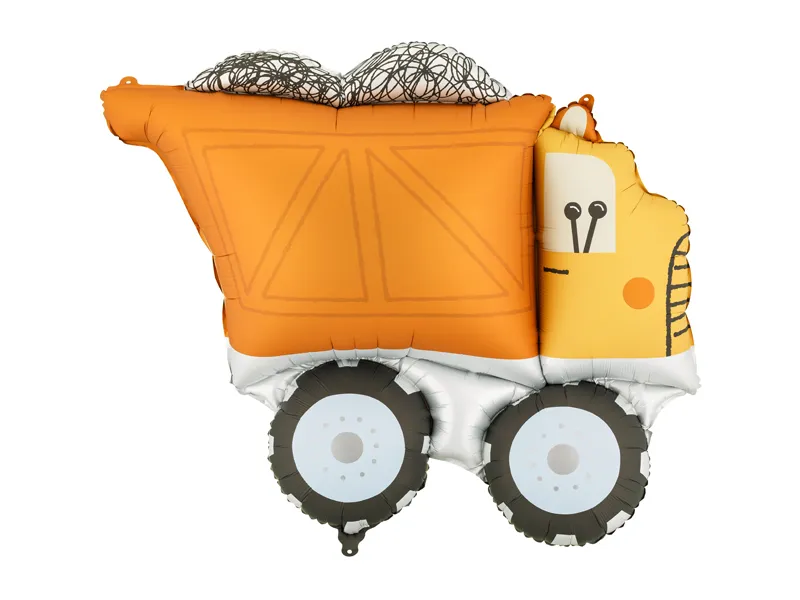 Balão Foil 87x69cm Camião Construção