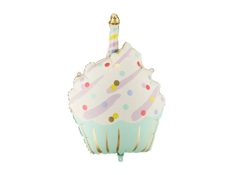 Balão Foil 48x68cm Cupcake Multicolor