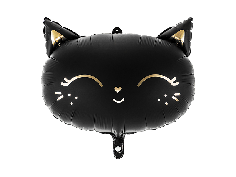 Balão Foil 48x36cm Gato Preto - Halloween