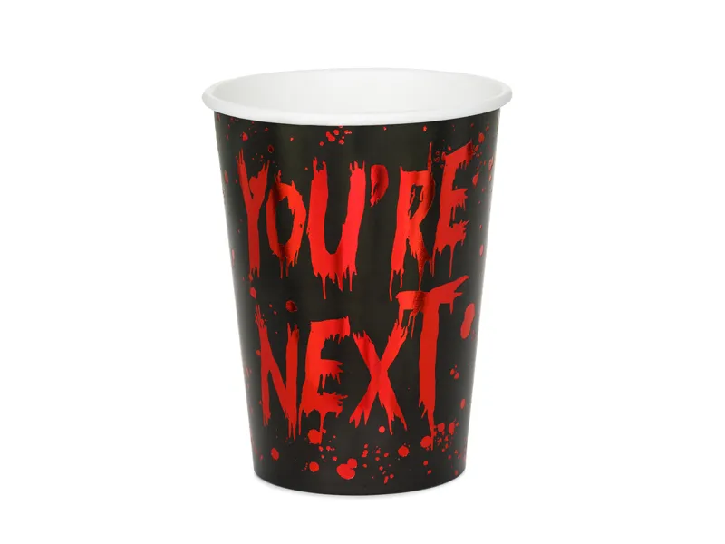 6 Copos 250ml You're Next - Halloween