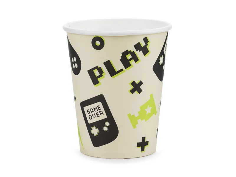 6 Copos 220ml Gaming