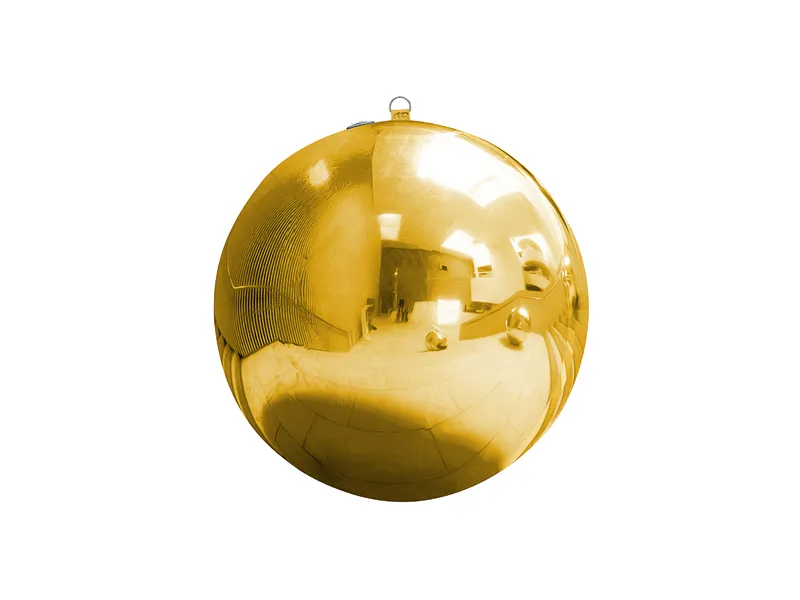 Mirror Ball PVC 90cm Dourado