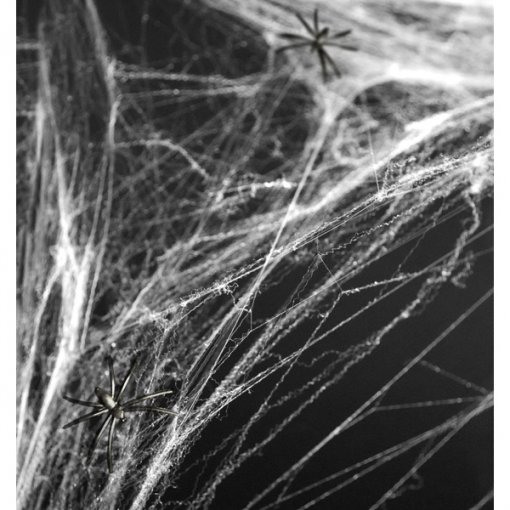 Teias de aranha Halloween Branco 60g