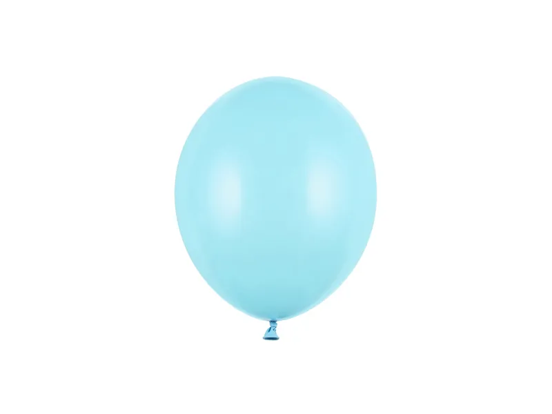 100 Balões latex 5'' (12cm) Cor Pastel Light Blue