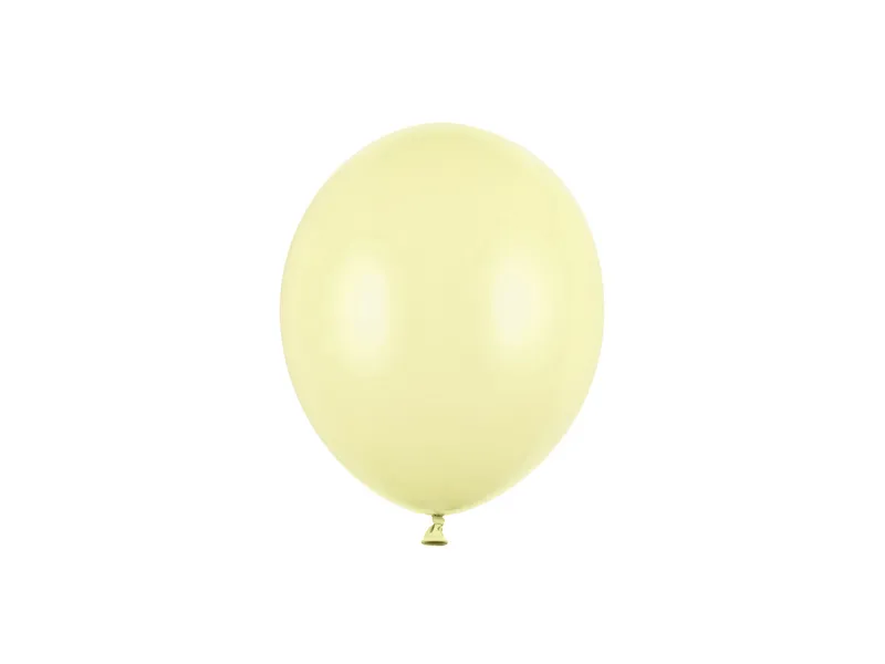 100 Balões latex 5'' (12cm) Cor Pastel Light Yellow