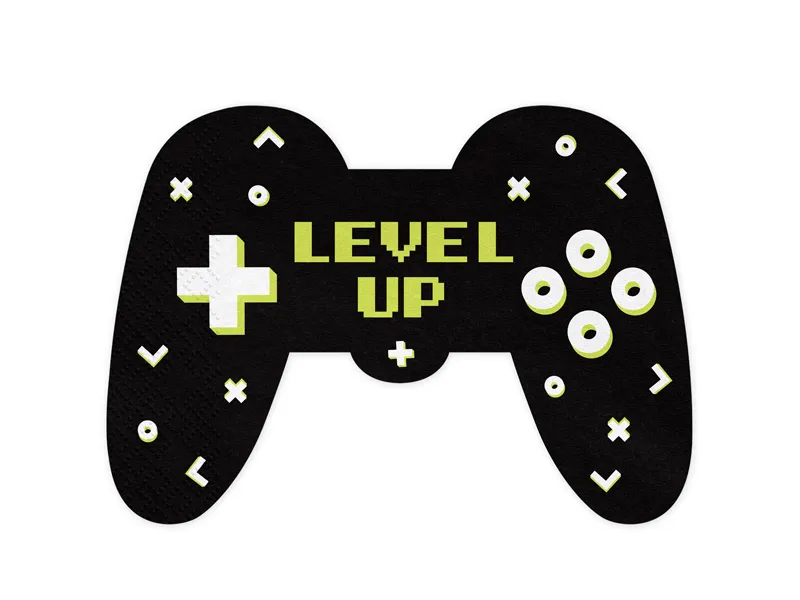 12 Guardanapos 11.5x16cm Gaming