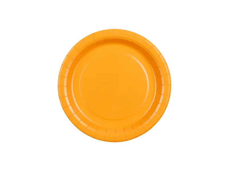 6 Pratos 18cm Laranja