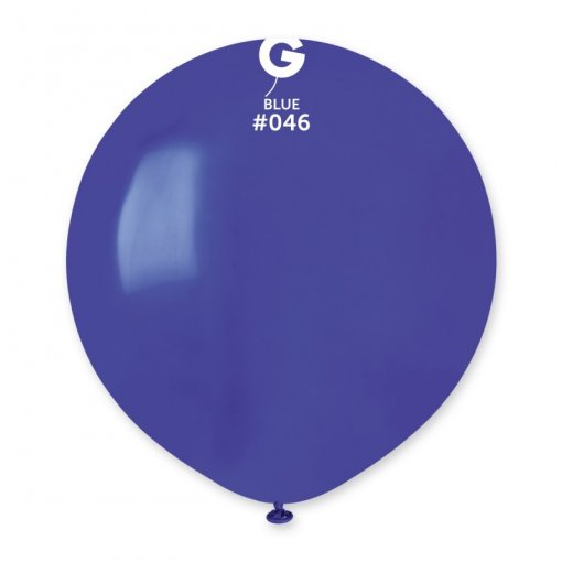 25 Balões latex 19'' (48cm) cor Blue #046 - G19