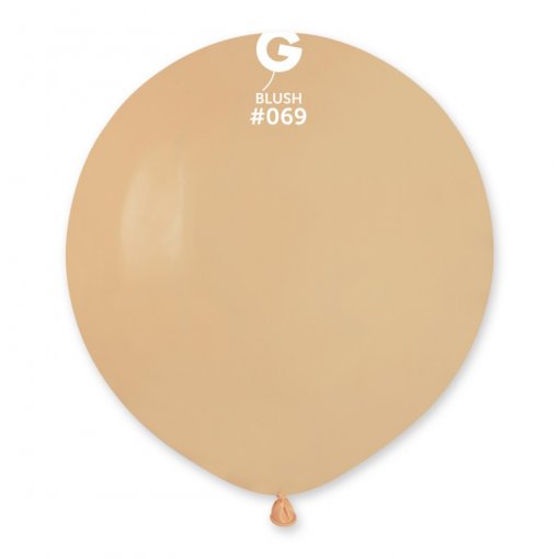 50 Balões latex 19'' (48cm) cor Blush #069 - G150