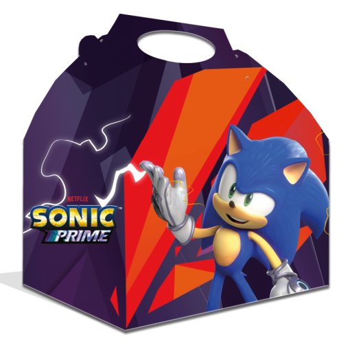 12 Caixas 20x16x11cm Sonic The Hedgehog