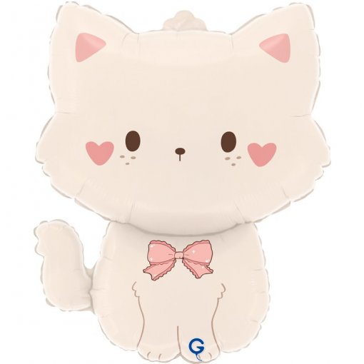 Balão Foil 42x52cm Gato Coquette