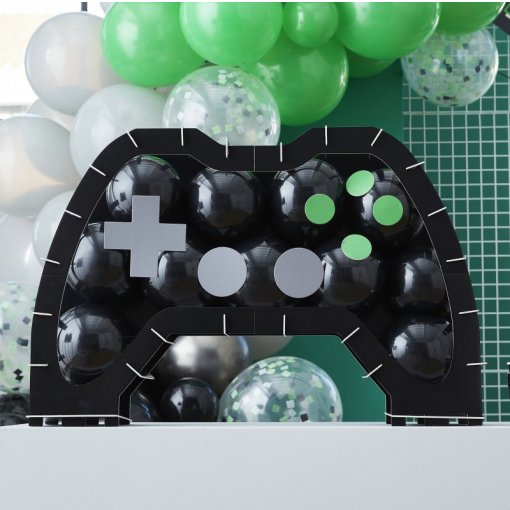 Decoração Comando Jogo 59x87,5cm para Balões - Gaming - Level Up