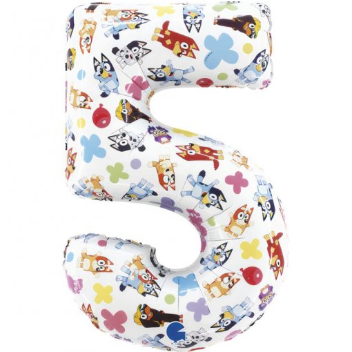 Balão Foil 45x75cm Bluey e Bingo nº5