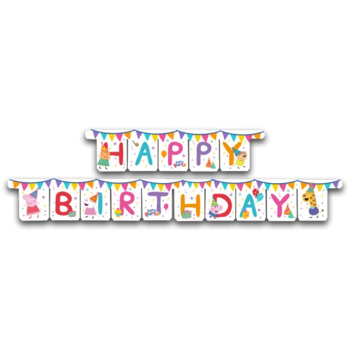 Grinalda Happy Birthday Peppa Pig