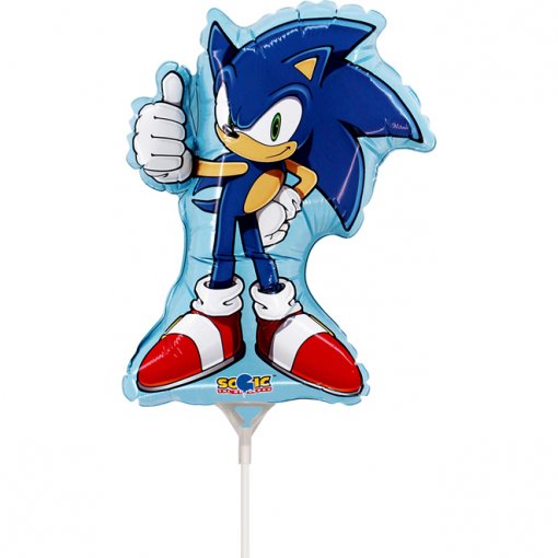 Balão Foil Mini Shape 14'' Sonic The Hedgehog