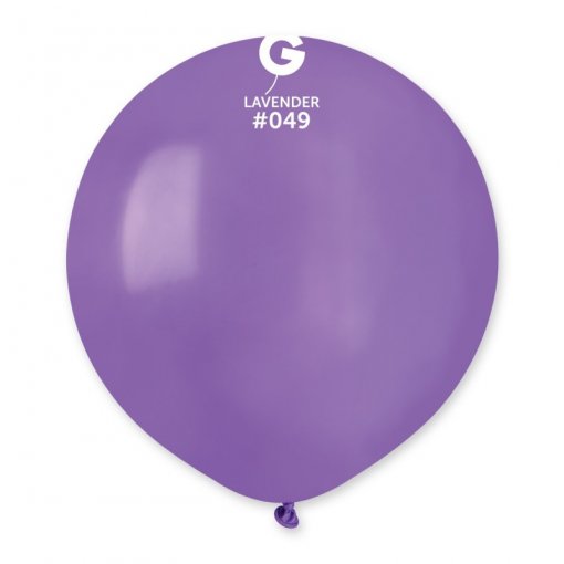 25 Balões latex 19'' (48cm) cor Lavender #049 - G19