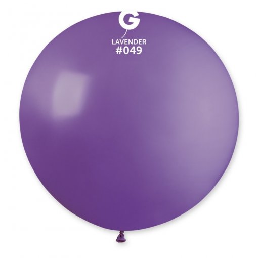 1 Balão latex 31'' (80cm) cor Lavender #049 - G30