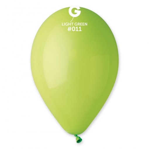 100 Balões latex 10'' (26cm) cor Light Green #011 - G90