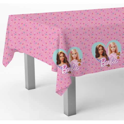 Toalha de mesa 120x180cm Barbie