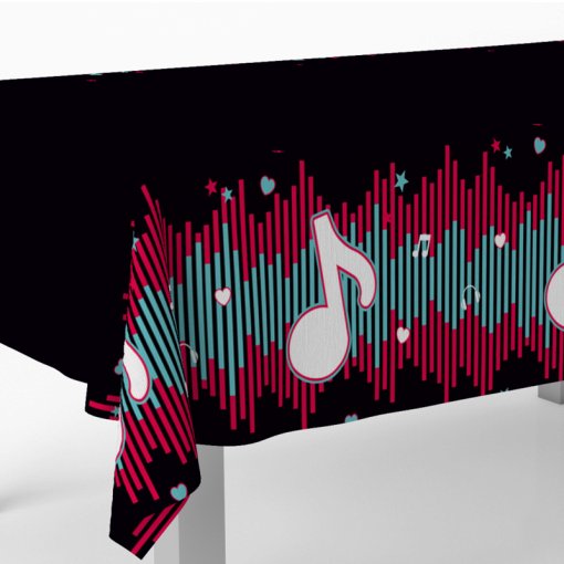 Tolha de Mesa 120 x 180cm Dance Party