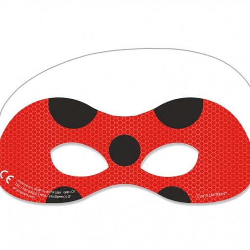 6 Máscaras LadyBug