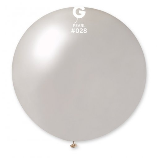 1 Balão latex 31'' (80cm) cor Pearl #028 - GM30