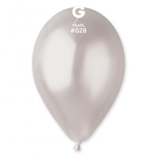 100 Balões latex 10'' (26cm) cor Pearl #028 - GM90