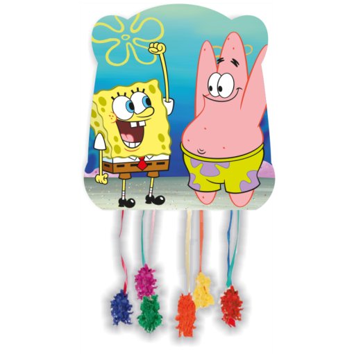 Pinhata Pequena 28x33cm SpongeBob