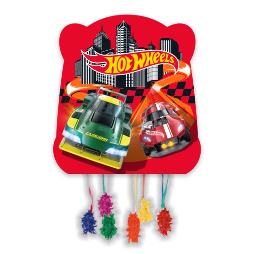 Pinhata Pequena 28x33cm Hot Wheels