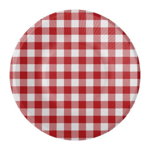 8 Pratos 18cm Picnic