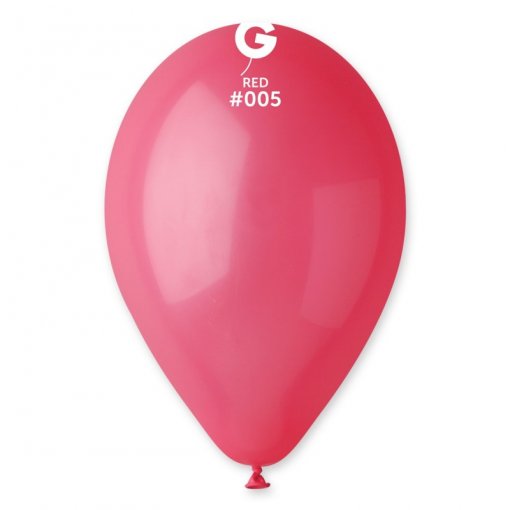 100 Balões latex 12'' (30cm) cor Rasberry Red #005 - G110