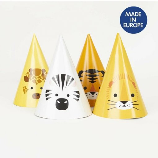 8 Chapéus 16x11cm Safari