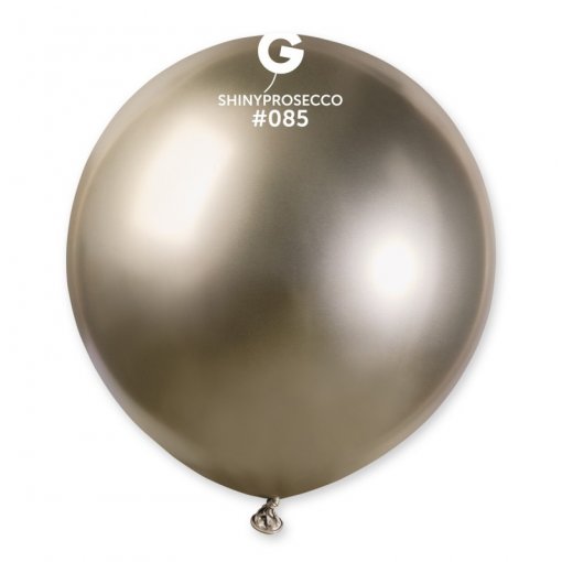 25 Balões latex 19'' (48cm) cor Shiny Prosecco #085 - GB150