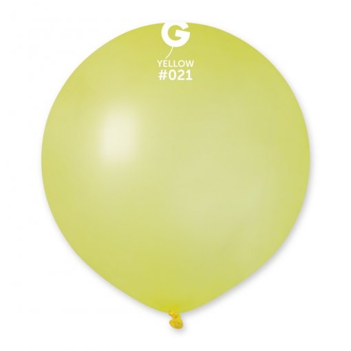 25 Balões latex 19'' (48cm) cor Neon Yellow #021 - GF19